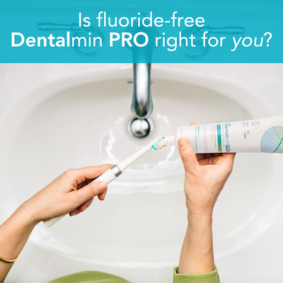Dentalmin PRO fluoride free toothpaste-400x400